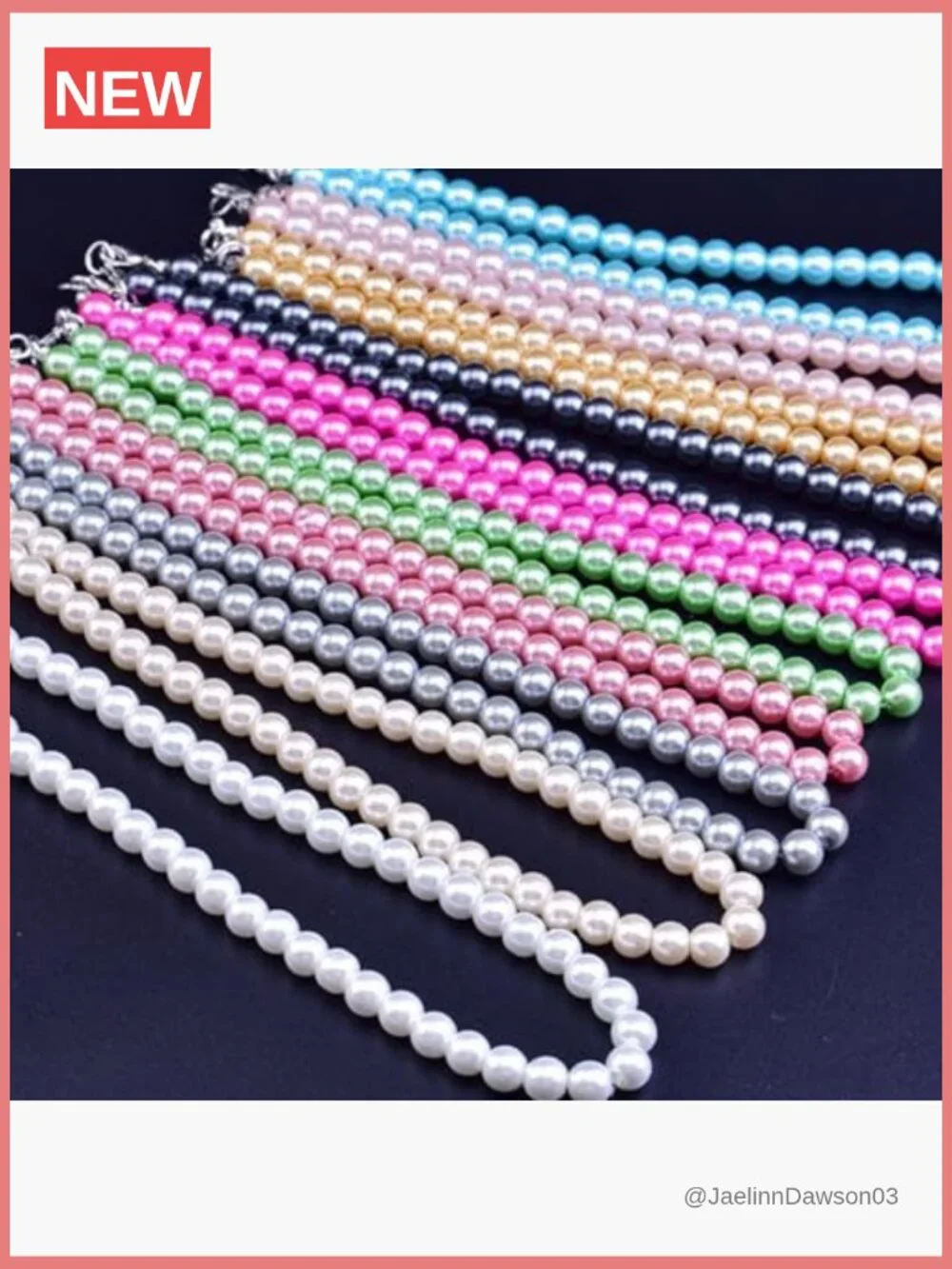 Handmade Simulated Pearl Choker Necklace Bridal Wedding Prom Costume Jewelry
